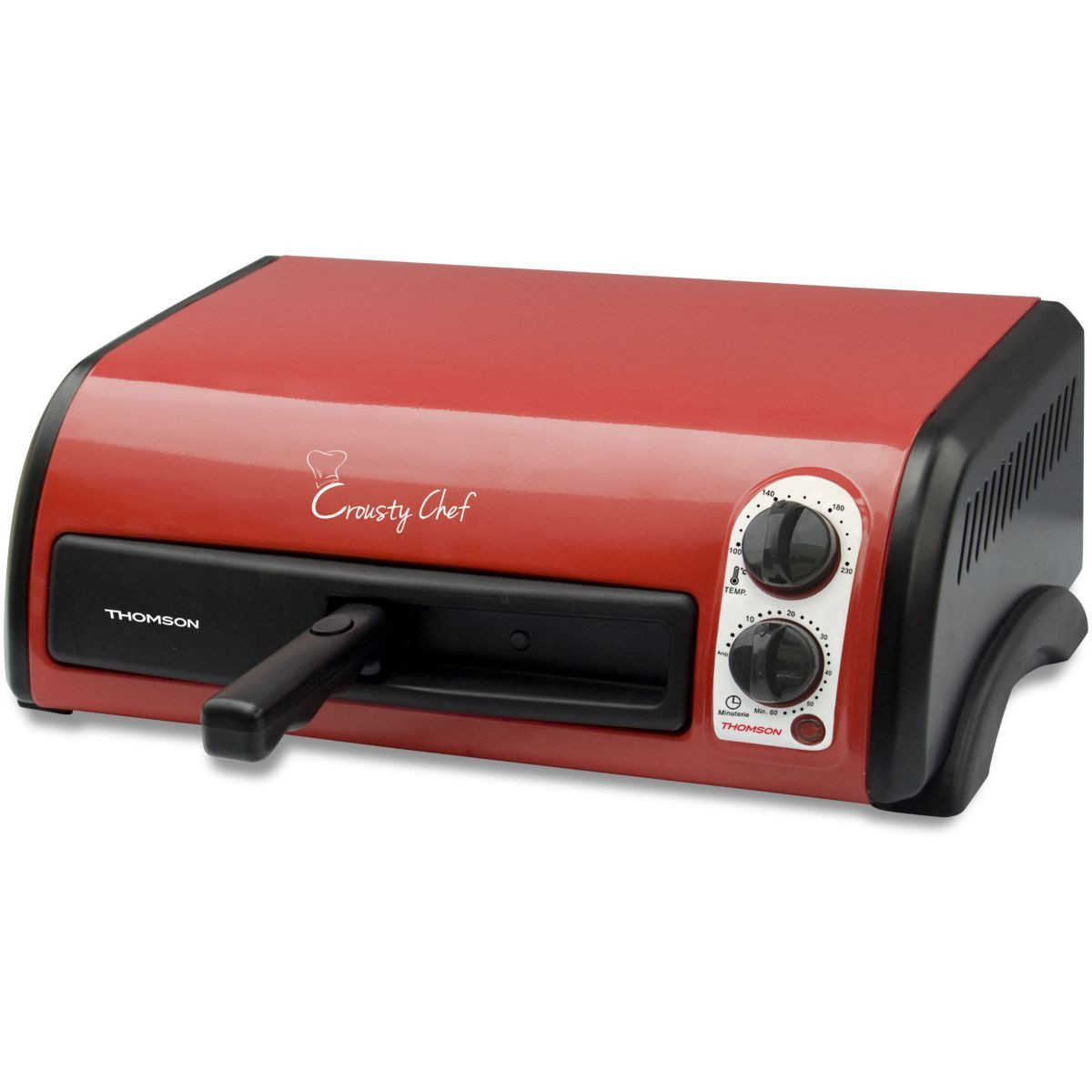 Mini four a pizza rouge